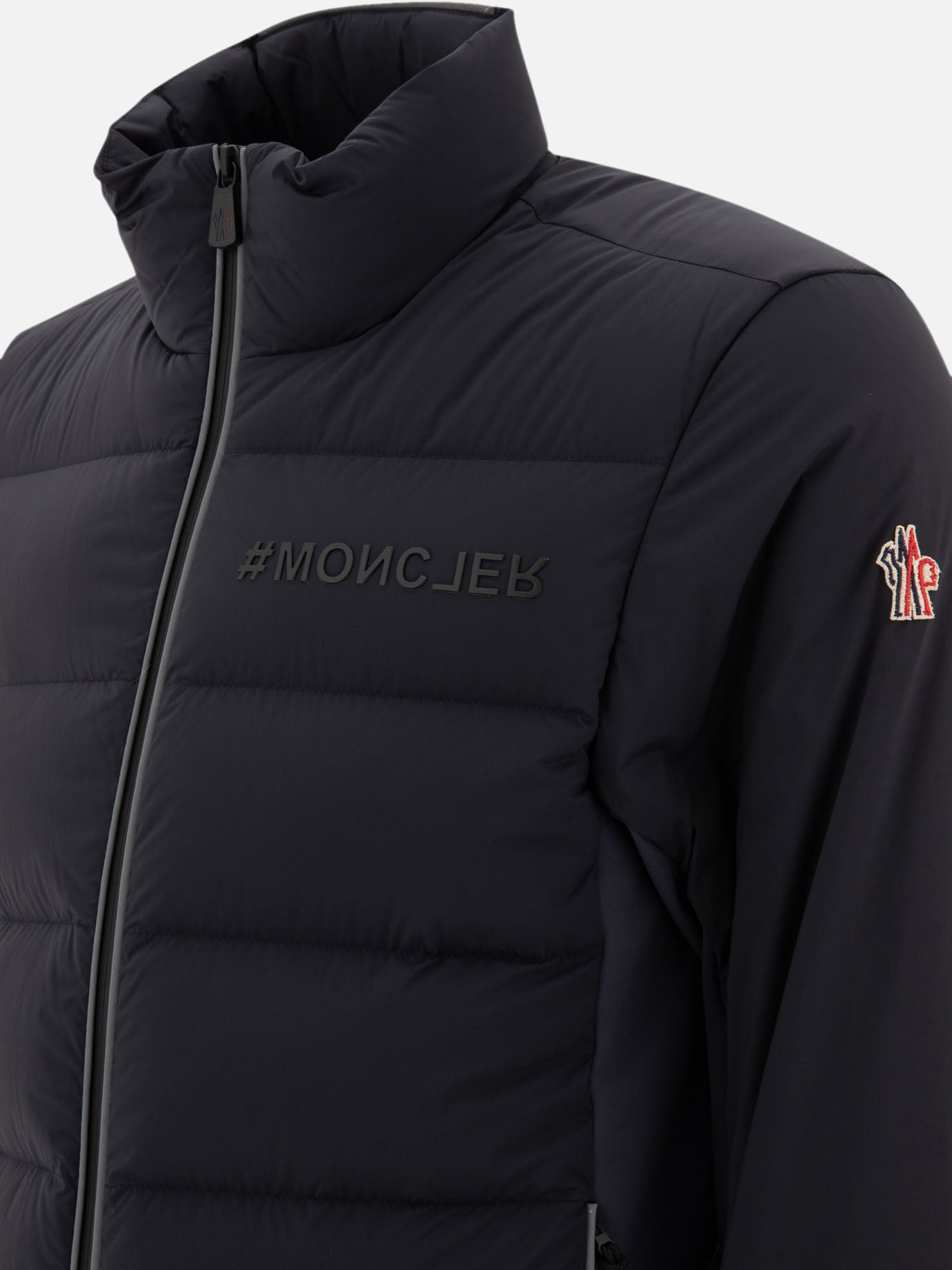 Piumini corti Solid colour  Blu - Moncler Grenoble Uomo | PDP | VIETTI Online Store | thumbnail_4