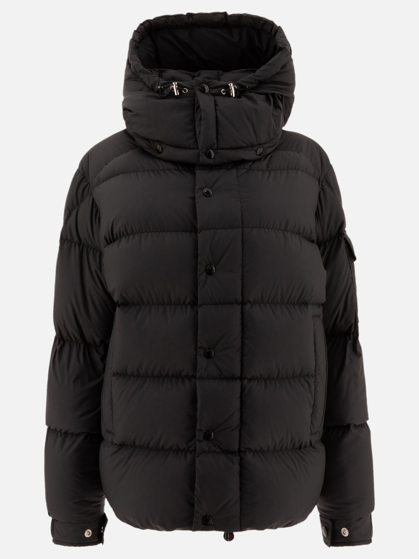 Piumini corti Solid colour  Nero - Moncler Donna | PDP | VIETTI Online Store | Zoom-Modal
