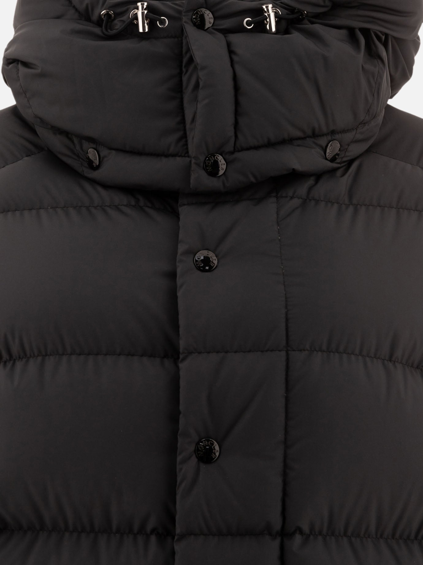Piumini corti Solid colour  Nero - Moncler Donna | PDP | VIETTI Online Store | thumbnail_3
