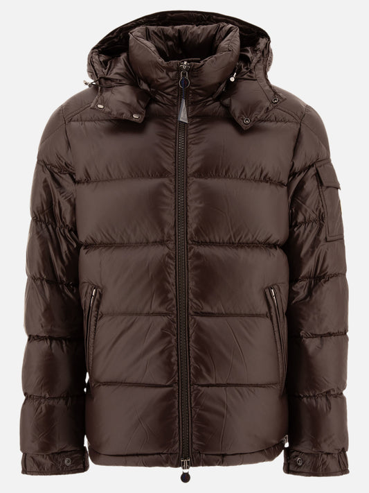 Piumini corti Solid colour  Marrone - Moncler Uomo | PLP | VIETTI Online Store 
