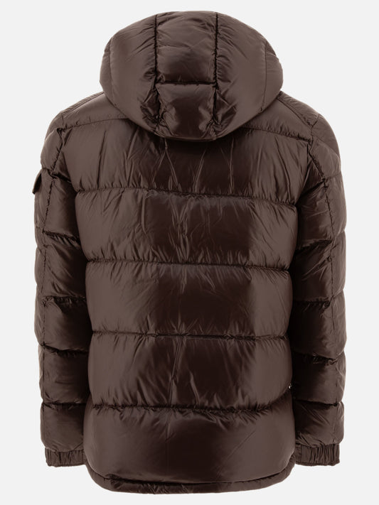 Piumini corti Solid colour  Marrone - Moncler Uomo | PLP | VIETTI Online Store | 2

