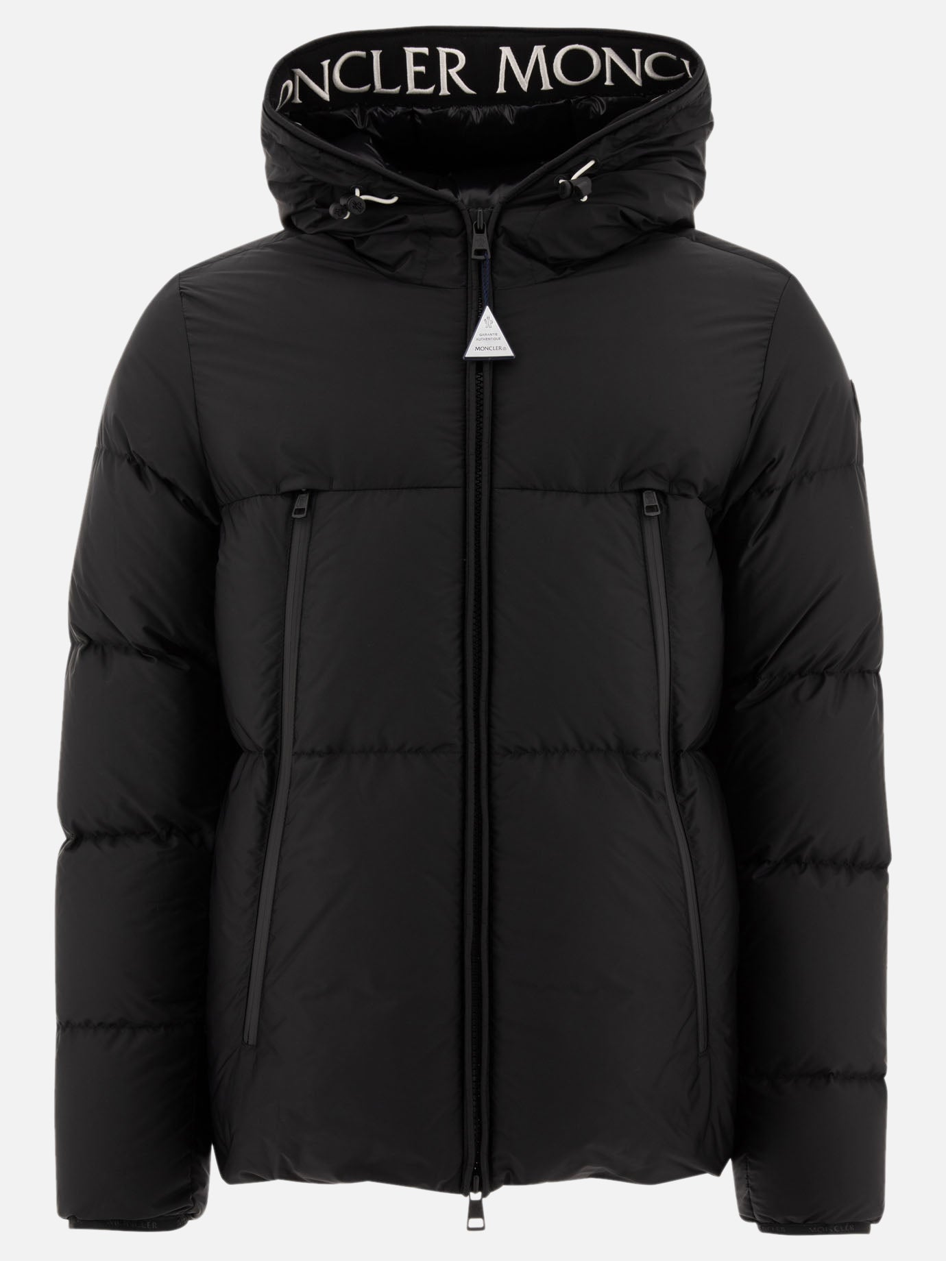 Piumini corti Solid colour  Nero - Moncler Uomo | PDP | VIETTI Online Store | Zoom-Modal
