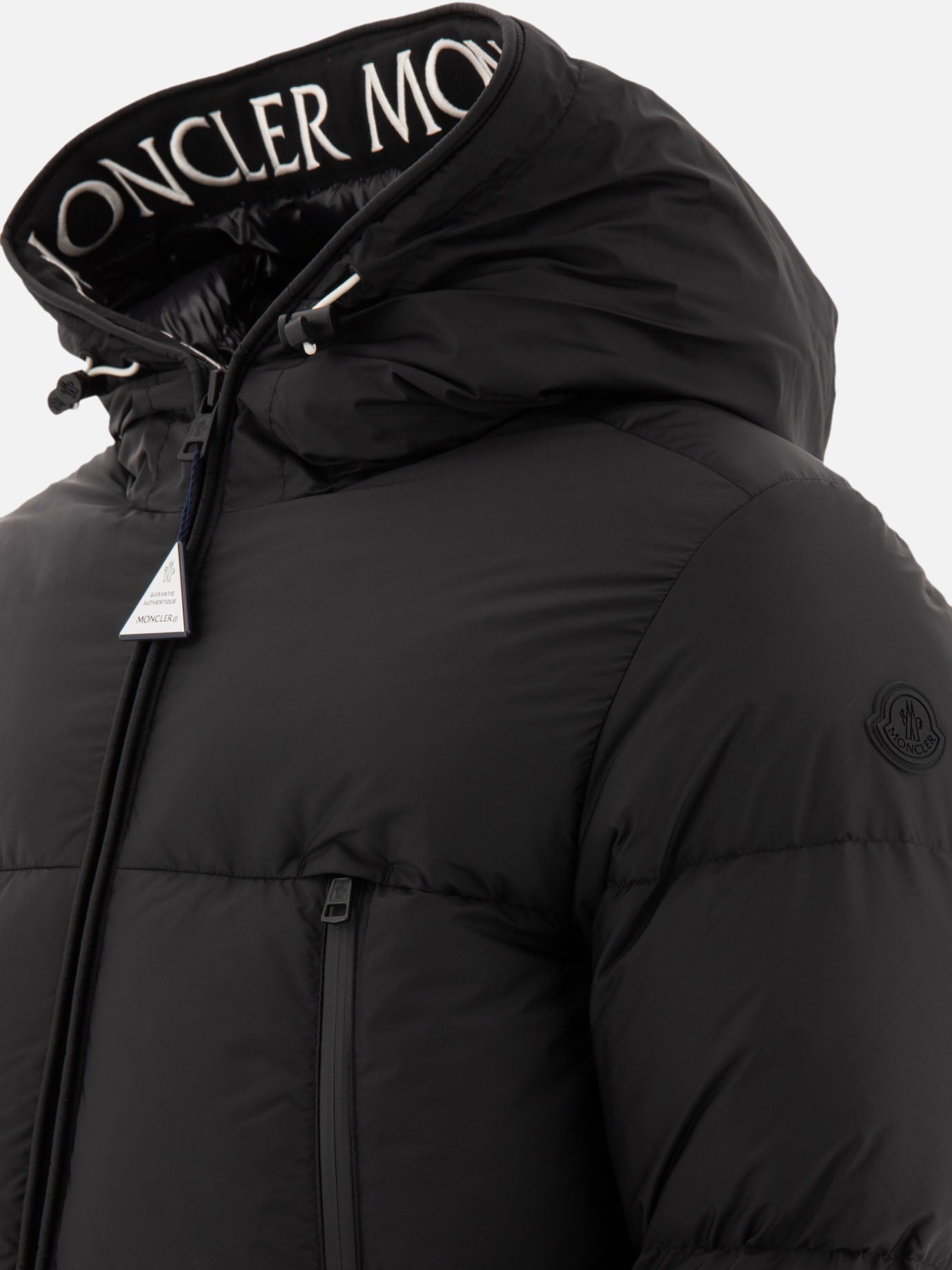 Piumini corti Solid colour  Nero - Moncler Uomo | PDP | VIETTI Online Store | Zoom-Modal_4
