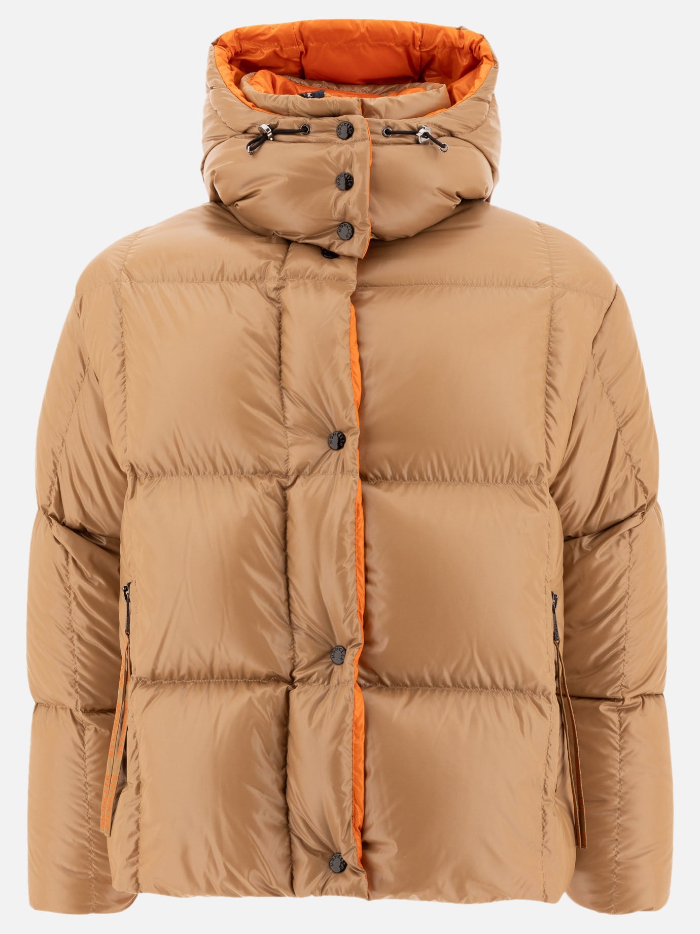 Piumini corti Solid colour  Beige - Moncler Donna | PDP | VIETTI Online Store | thumbnail