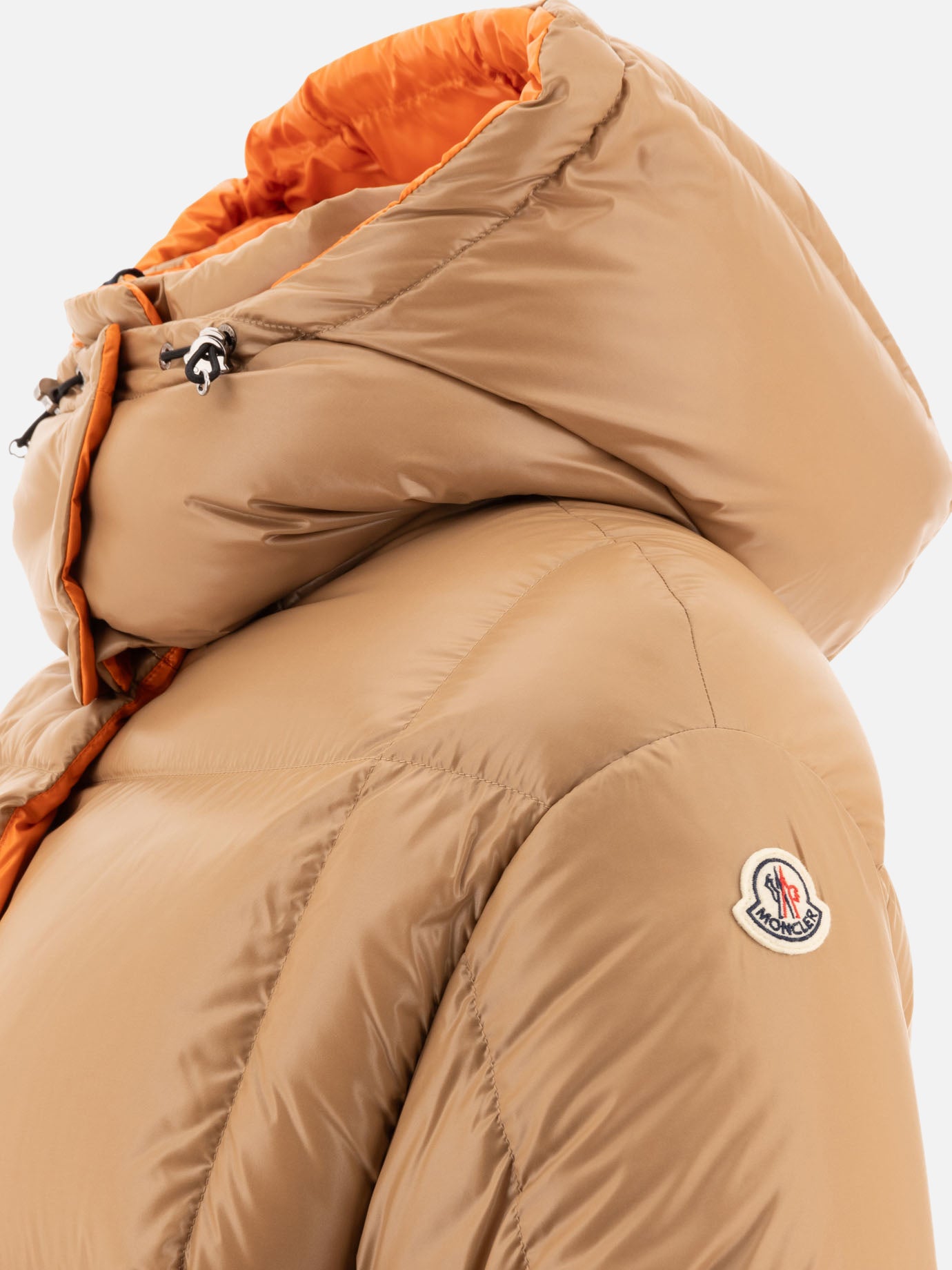 Piumini corti Solid colour  Beige - Moncler Donna | PDP | VIETTI Online Store | thumbnail_3