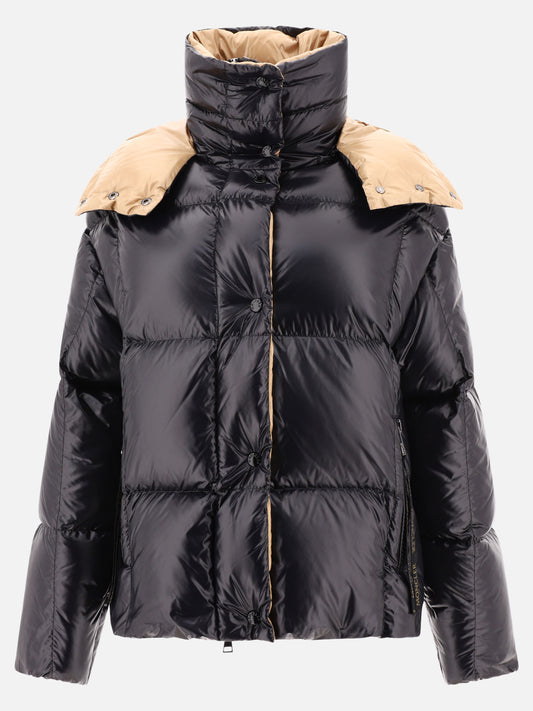 Piumini corti Solid colour  Nero - Moncler Donna | PLP | VIETTI Online Store 
