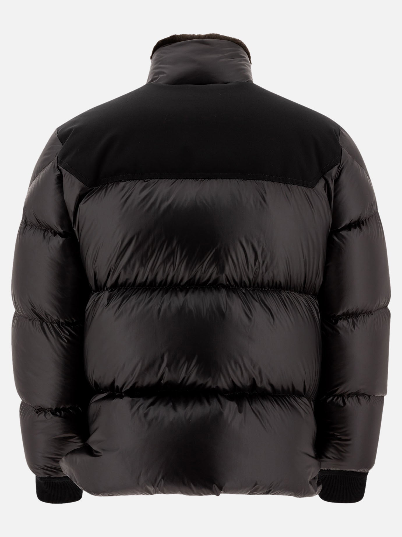 Piumini corti Solid colour  Nero - Moncler Uomo | PDP | VIETTI Online Store | thumbnail_2