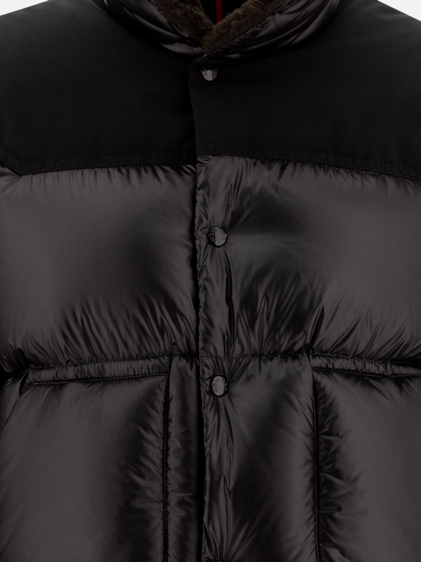 Piumini corti Solid colour  Nero - Moncler Uomo | PDP | VIETTI Online Store | thumbnail_3