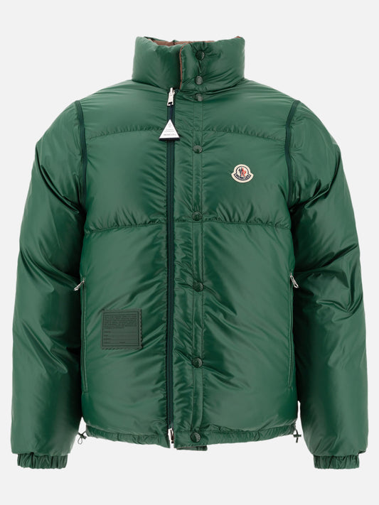 Piumini corti Solid colour  Marrone - Moncler Uomo | PLP | VIETTI Online Store | 2
