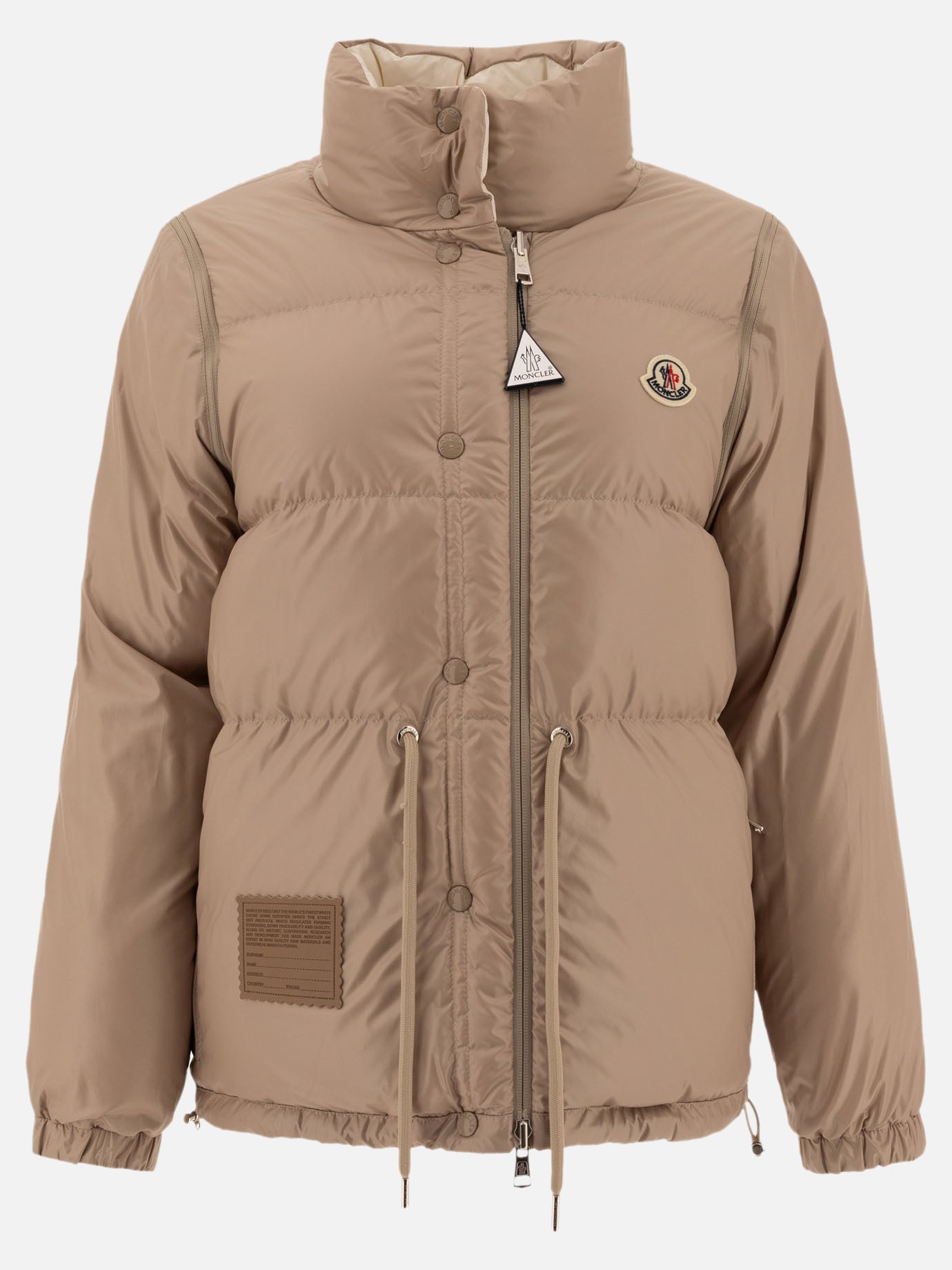 Piumini corti Solid colour  Beige - Moncler Donna | PDP | VIETTI Online Store | Zoom-Modal_2

