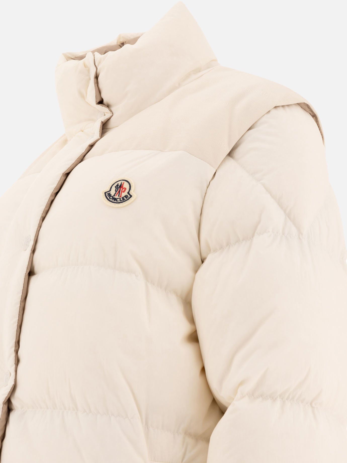 Piumini corti Solid colour  Beige - Moncler Donna | PDP | VIETTI Online Store | Zoom-Modal_5
