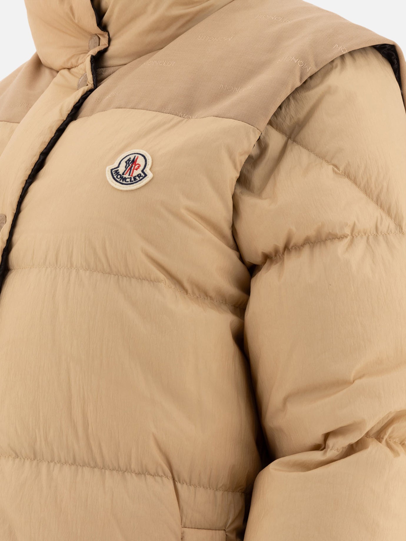 Piumini corti Solid colour  Beige - Moncler Donna | PDP | VIETTI Online Store | Zoom-Modal_5
