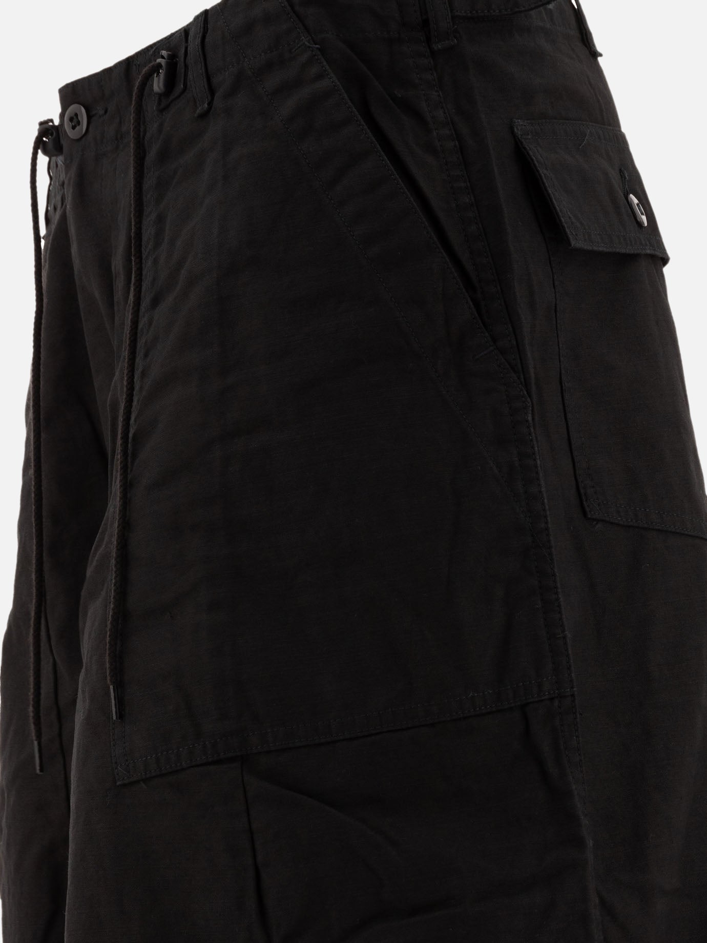 Needles "H.D Fatigue" trousers Black