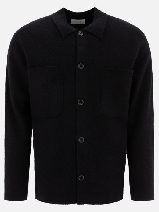Giacche overshirt Solid colour  Nero - NN.07 Uomo | PLP | VIETTI Online Store 
