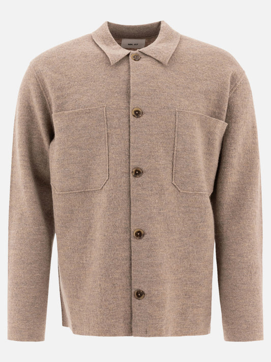 Giacche overshirt Solid colour  Beige - NN.07 Uomo | PLP | VIETTI Online Store 
