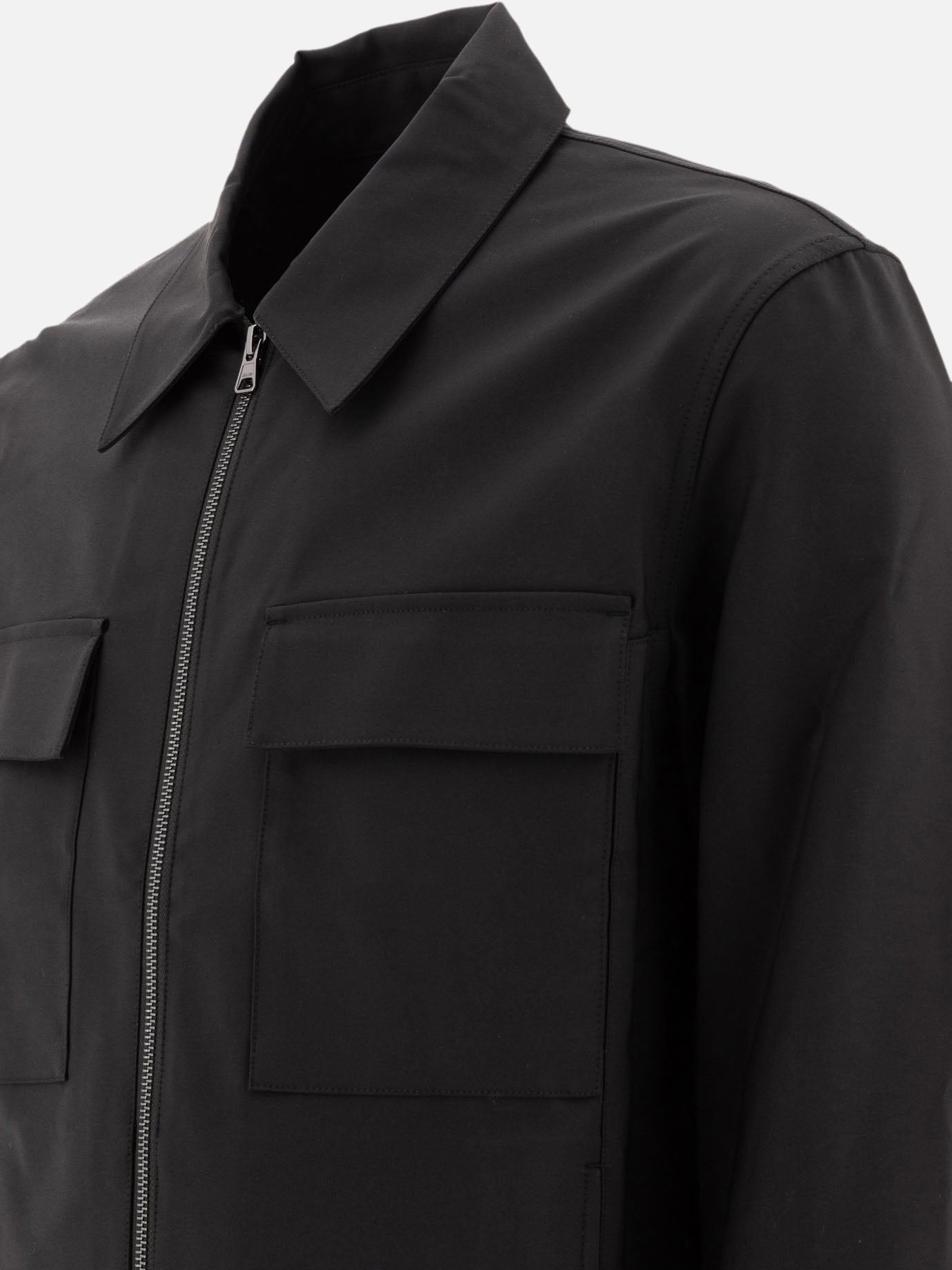 NN.07 "Alban" overshirt Black