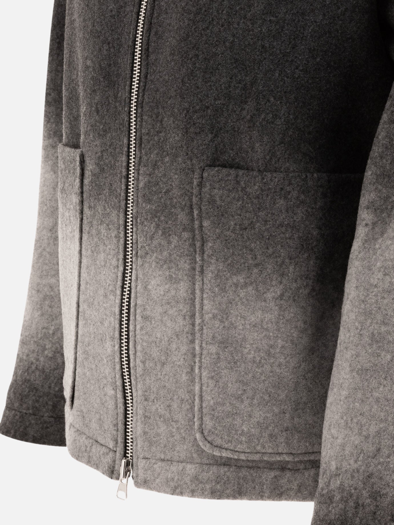 NN.07 "Gael" wool-blend jacket Grey