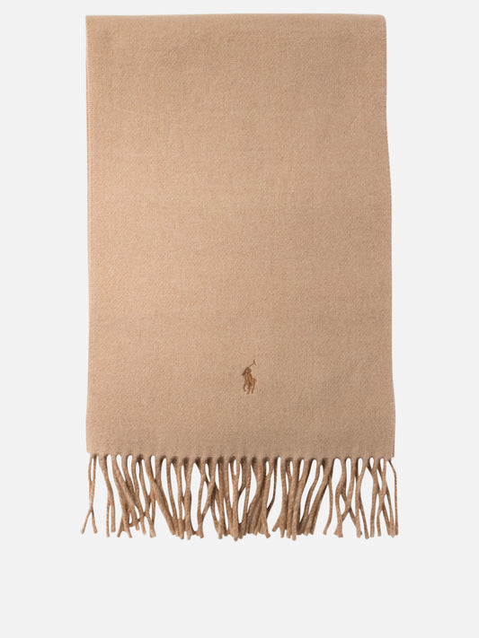 Polo Ralph Lauren "Pony" scarf Beige