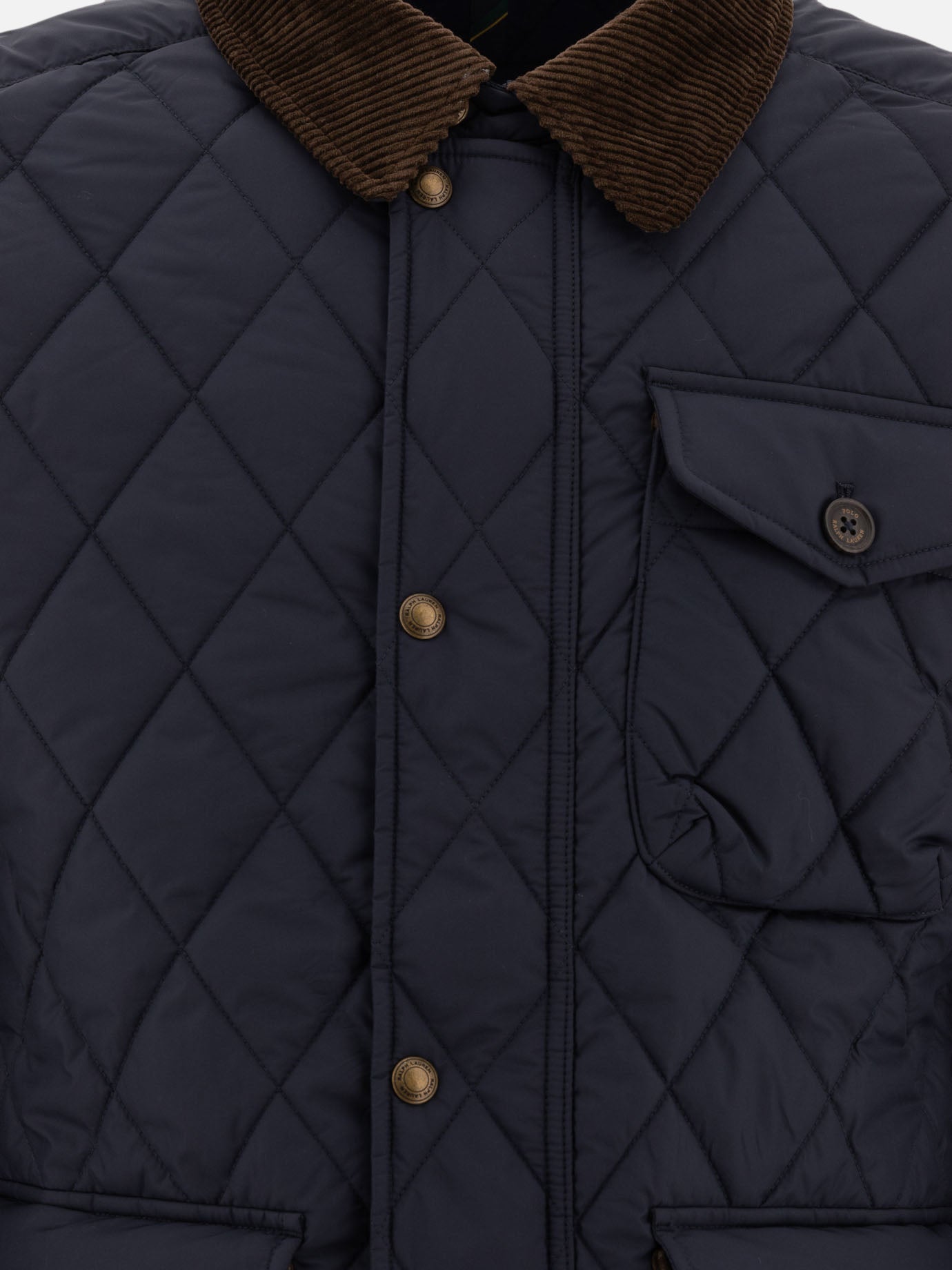 Giacche leggere & Trapuntate Solid colour  Blu - Polo Ralph Lauren Uomo | PDP | VIETTI Online Store | thumbnail_3