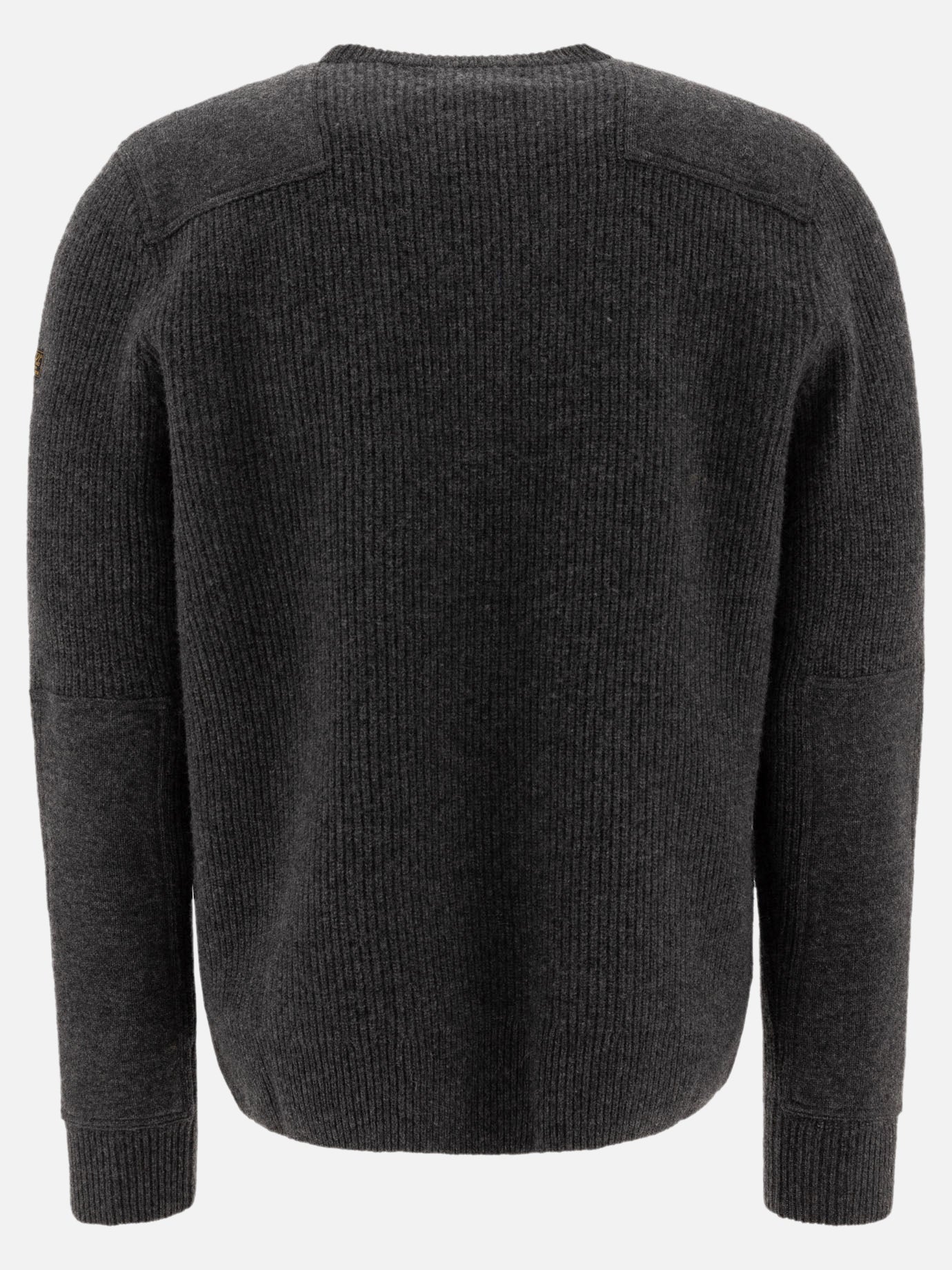 English rib wool sweater