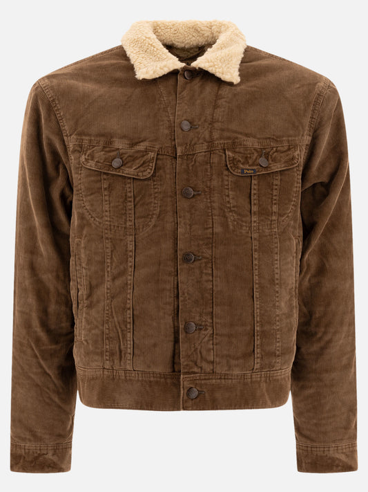 Giacche leggere & Trapuntate Solid colour  Marrone - Polo Ralph Lauren Uomo | PLP | VIETTI Online Store 
