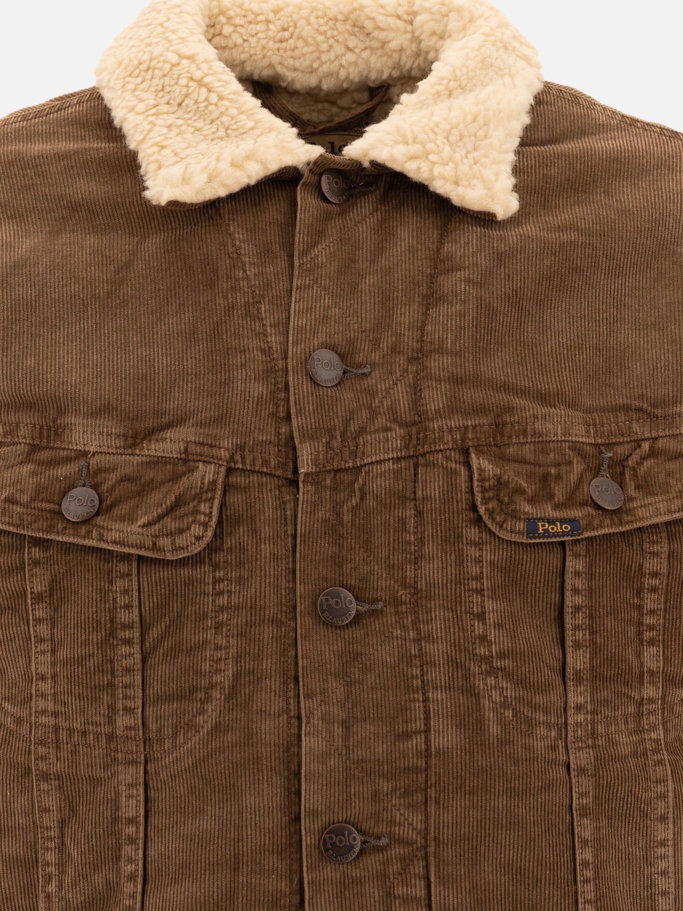 Polo Ralph Lauren Corduroy trucker jacket Brown