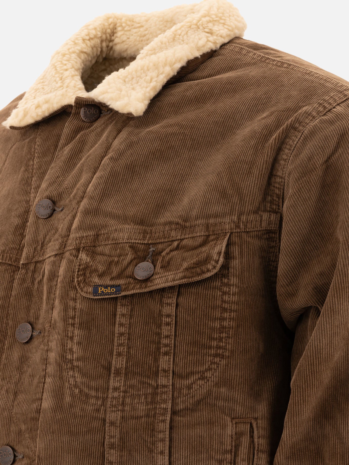 Giacche leggere & Trapuntate Solid colour  Marrone - Polo Ralph Lauren Uomo | PDP | VIETTI Online Store | Zoom-Modal_4
