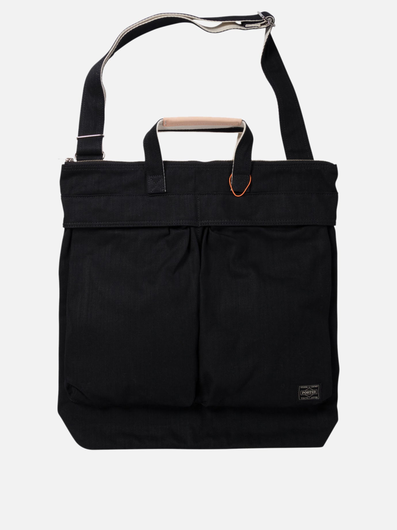 Borse grandi 100% canvas  Nero - Porter-Yoshida &amp; Co Uomo | PDP | VIETTI Online Store | thumbnail_2