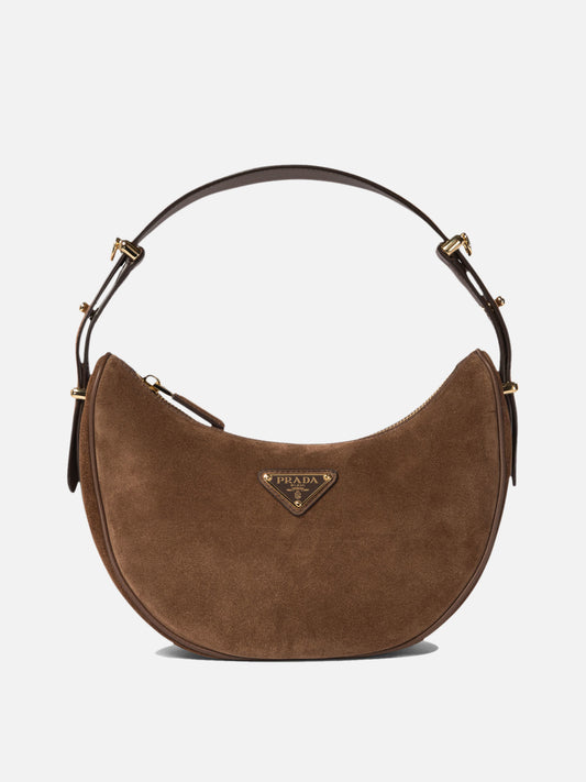 Prada "Prada Arqué" shoulder bag Brown