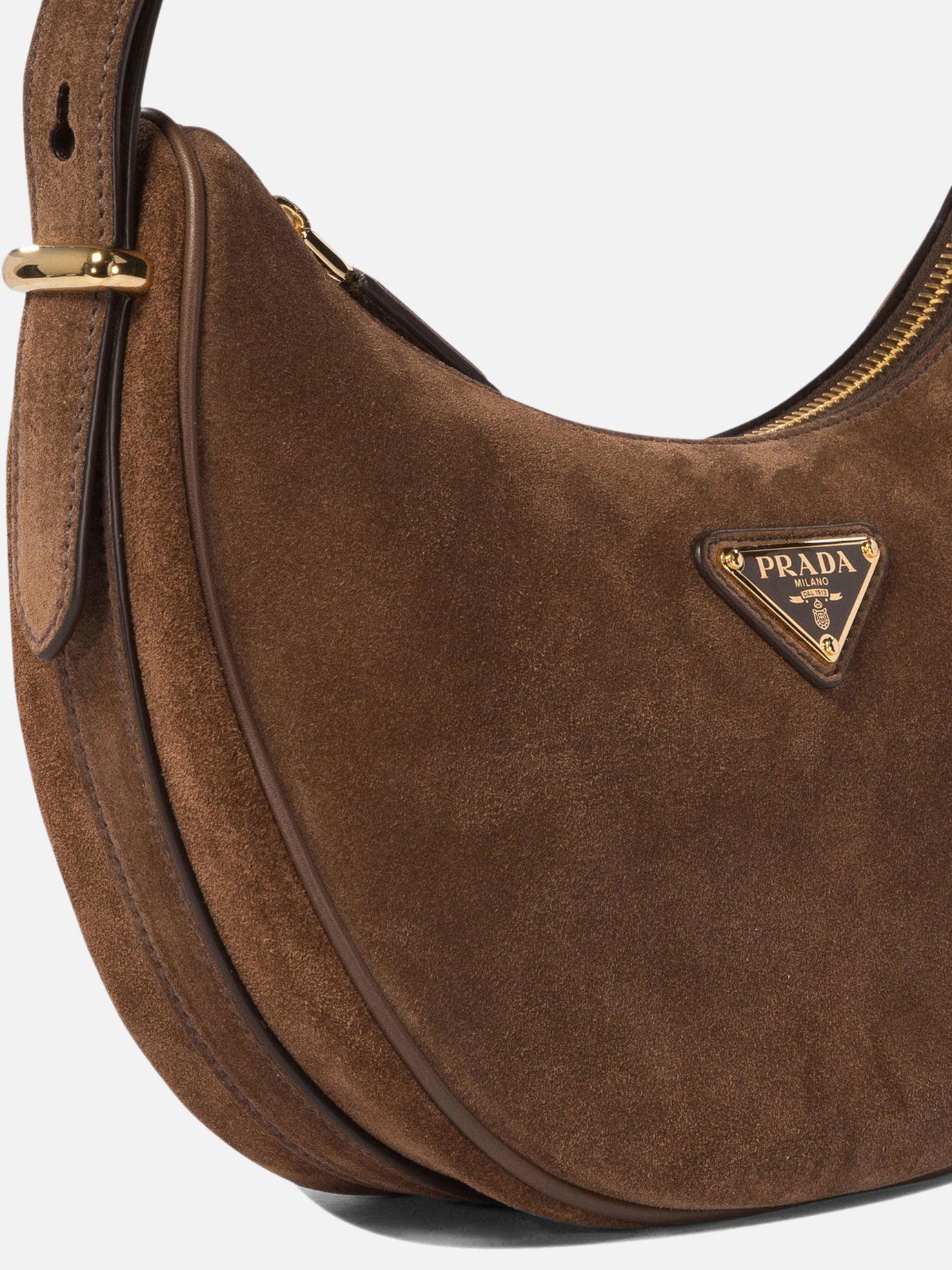 Prada "Prada Arqué" shoulder bag Brown