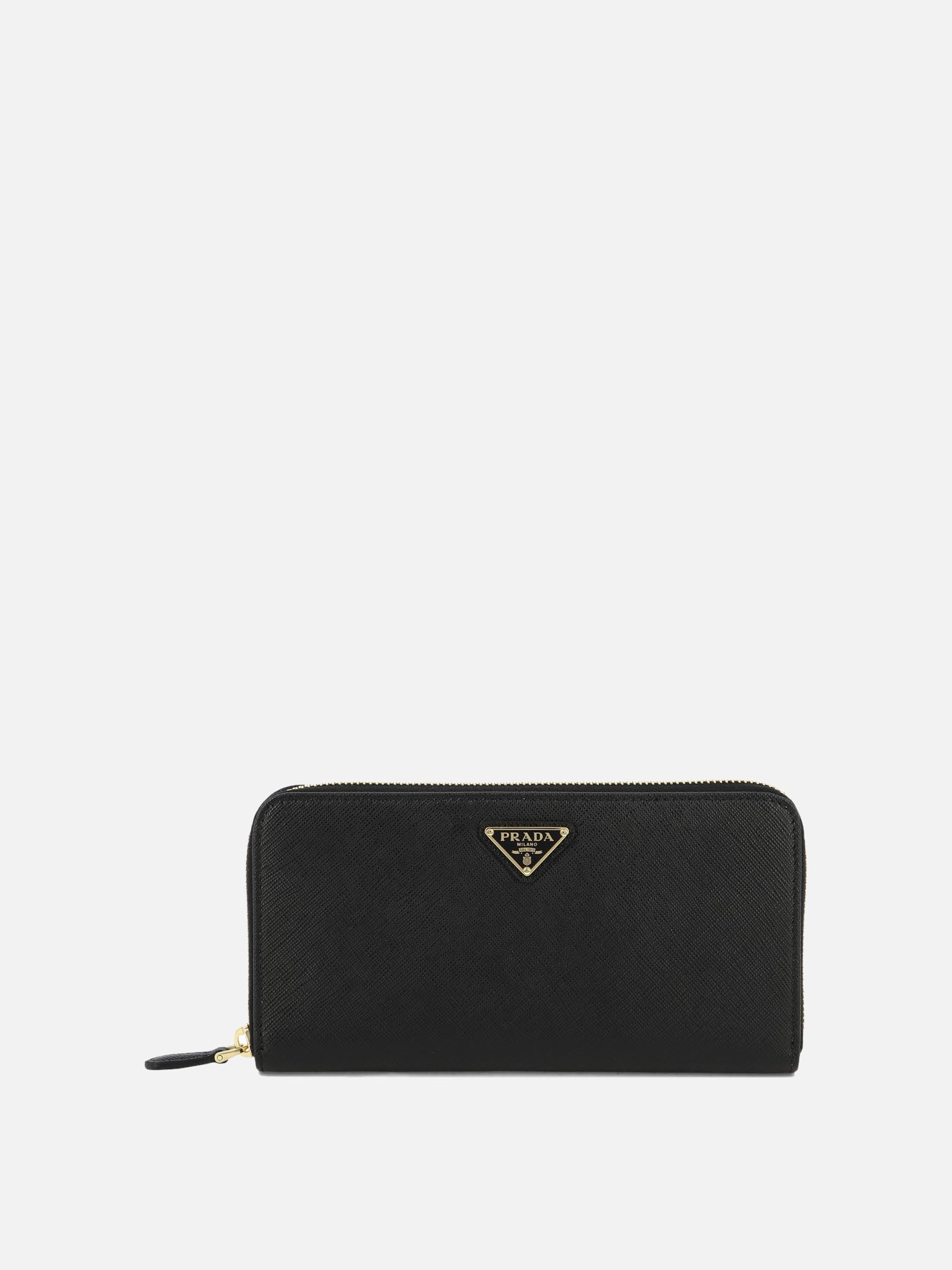 Prada Large Saffiano wallet Black Women VIETTI Online Store