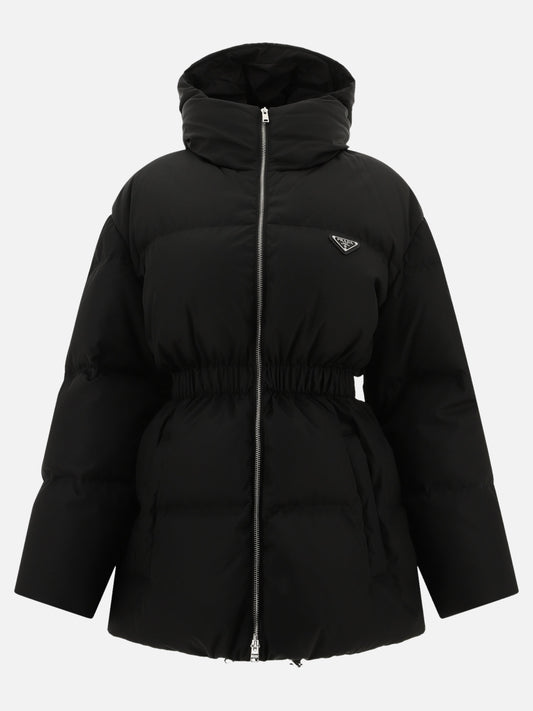 Piumini corti Solid colour  Nero - Prada Donna | PLP | VIETTI Online Store 
