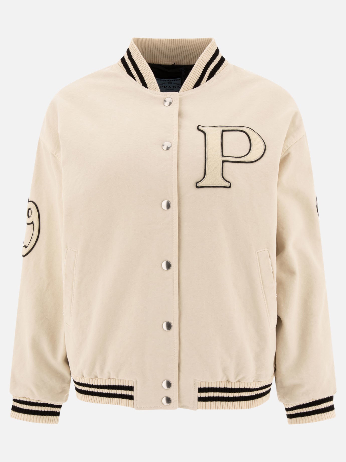 Bomber Solid colour  Beige - Prada Donna | PDP | VIETTI Online Store | Zoom-Modal
