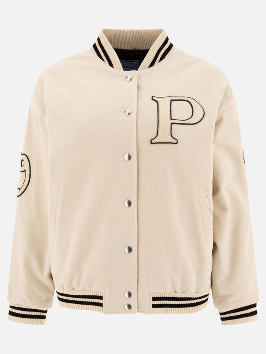 Bomber Solid colour  Beige - Prada Donna | PLP | VIETTI Online Store 
