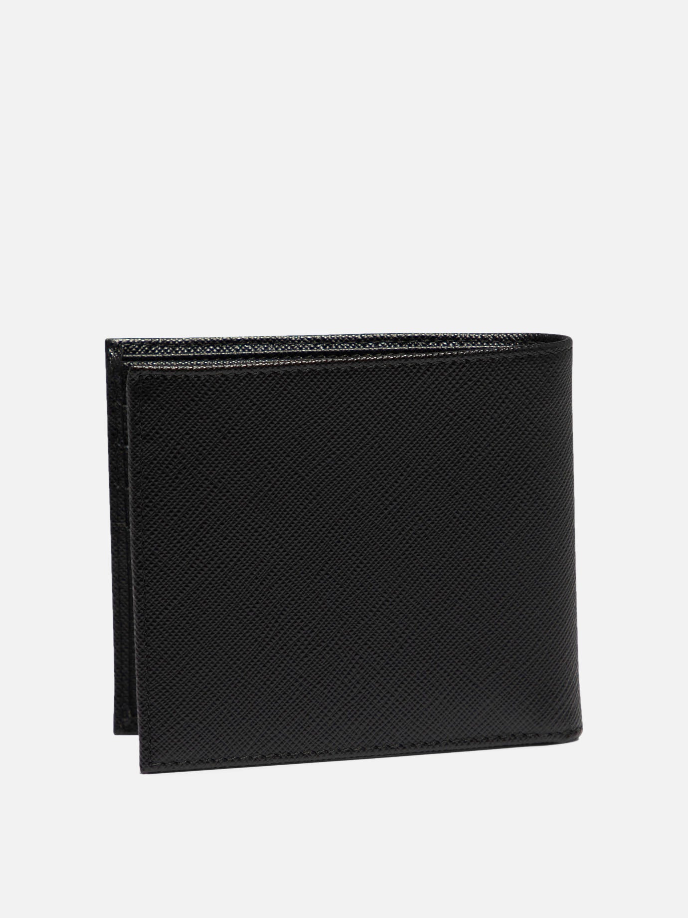 Prada leather wallets store for men