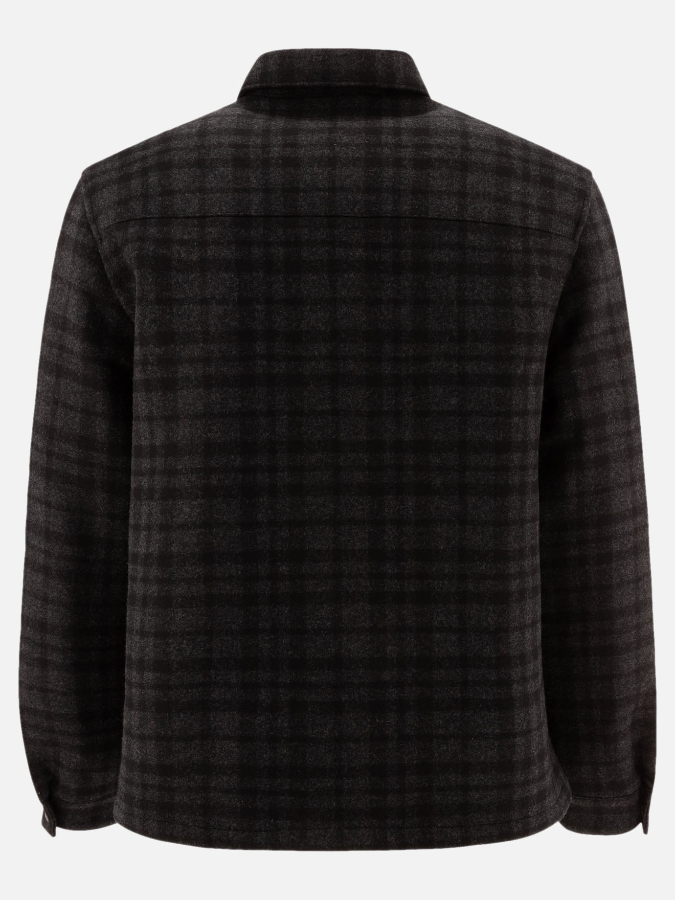 Giacche leggere & Trapuntate Check  Grigio - Prada Uomo | PDP | VIETTI Online Store | Zoom-Modal_2
