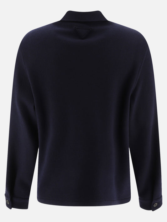 Giacche overshirt Solid colour  Blu - Prada Uomo | PLP | VIETTI Online Store | 2
