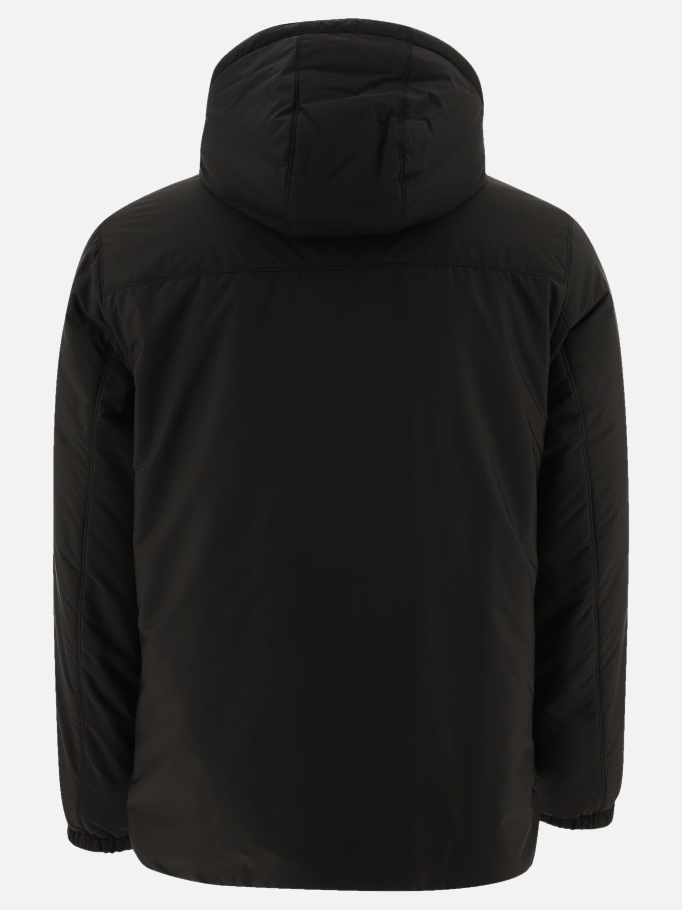 Piumini corti Solid colour  Nero - Prada Uomo | PDP | VIETTI Online Store | Zoom-Modal_2
