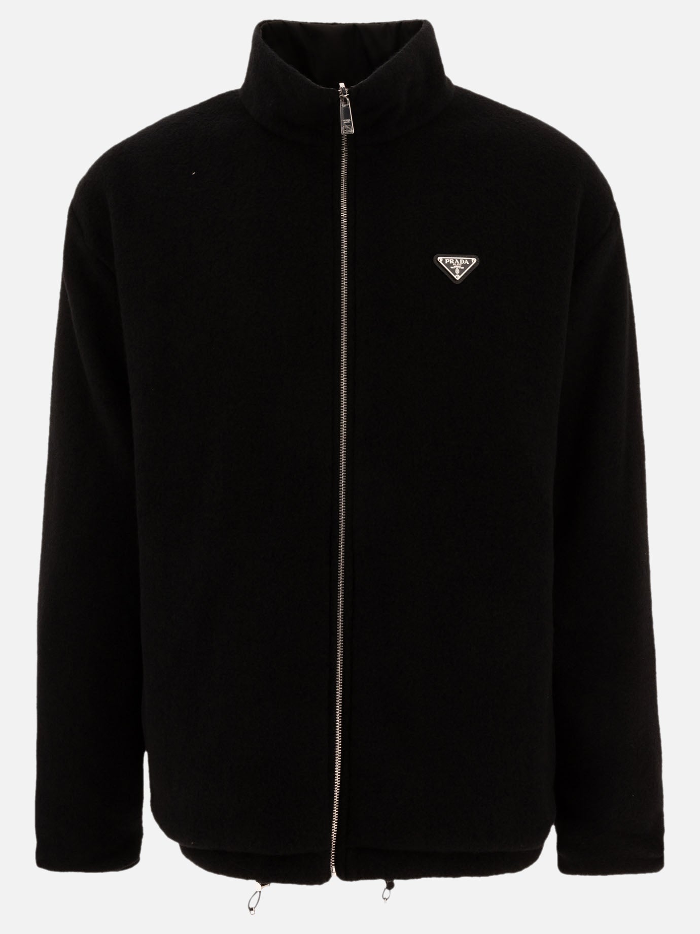 Giacche leggere & Trapuntate Solid colour  Nero - Prada Uomo | PDP | VIETTI Online Store | thumbnail
