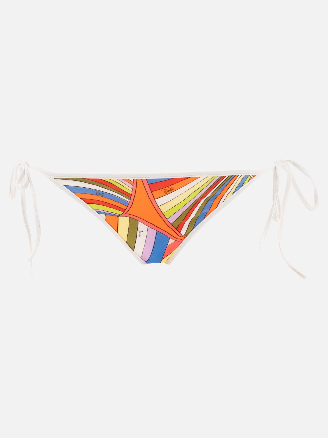 Vietti Pucci Slip bikini con stampa Iride