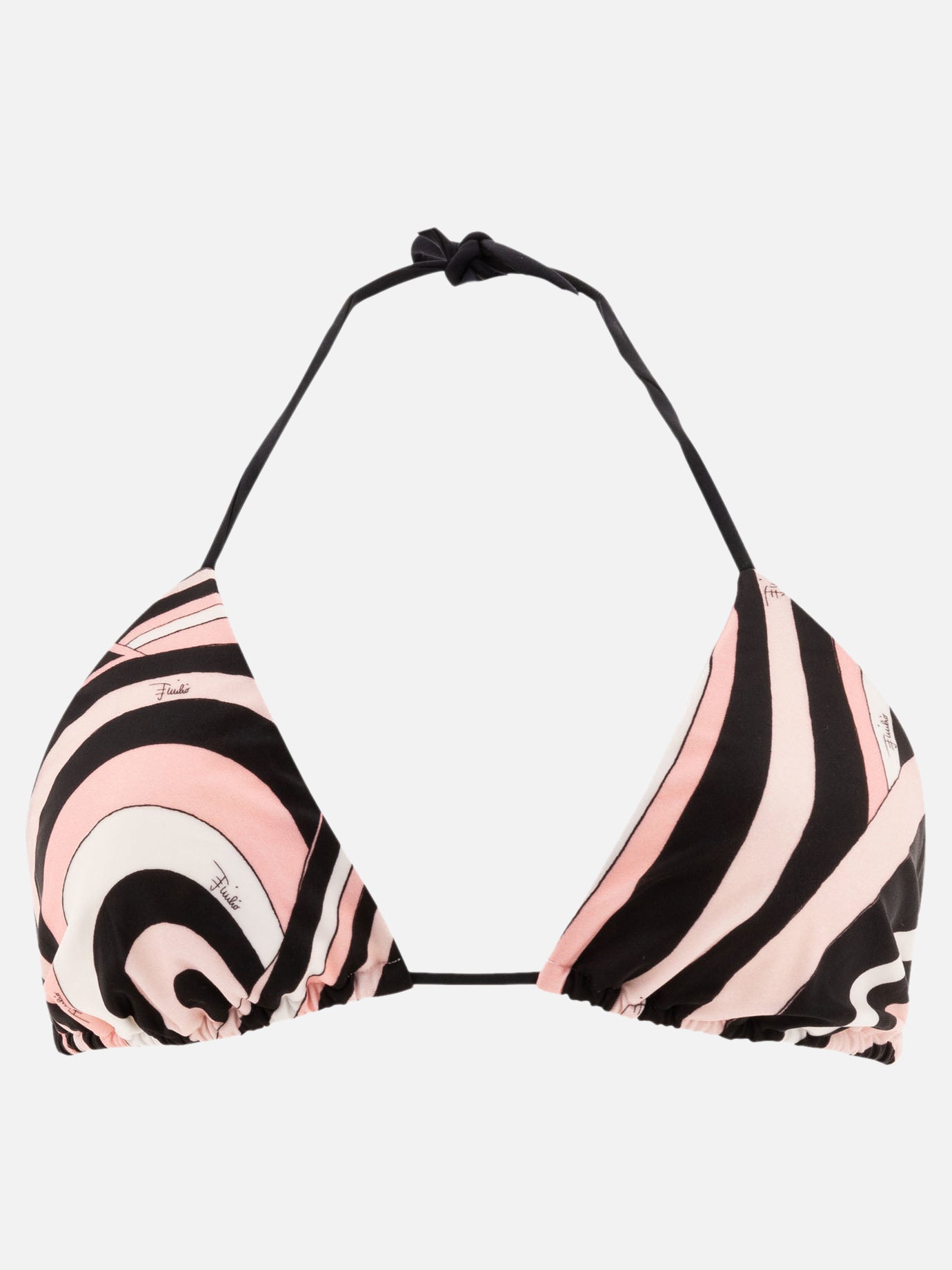 Vietti Pucci Top bikini con stampa Iride