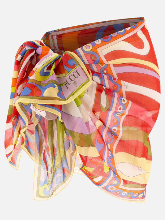Copricostumi 100% cotton  Rosso - Pucci Donna | PLP | VIETTI Online Store 
