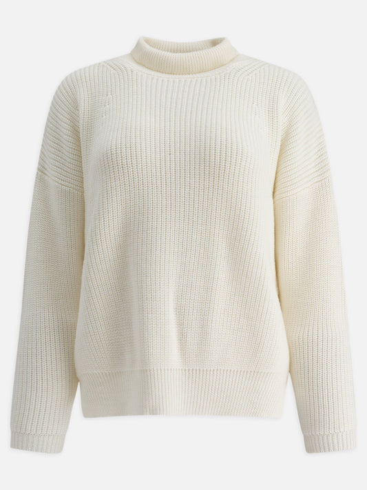 Maglioni girocollo Textured knit  Bianco - Rakkì Donna | PDP | VIETTI Online Store 
