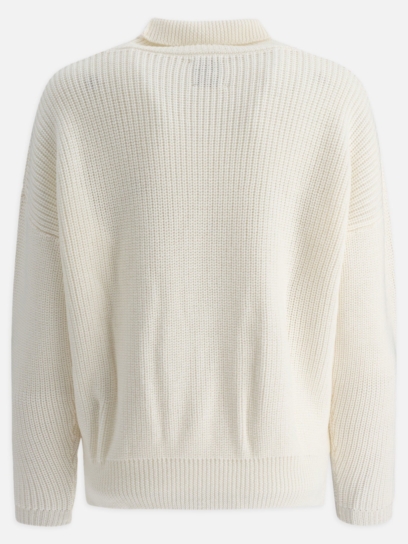 Maglioni girocollo Textured knit  Bianco - Rakkì Donna | PDP | VIETTI Online Store | Zoom-Modal_2
