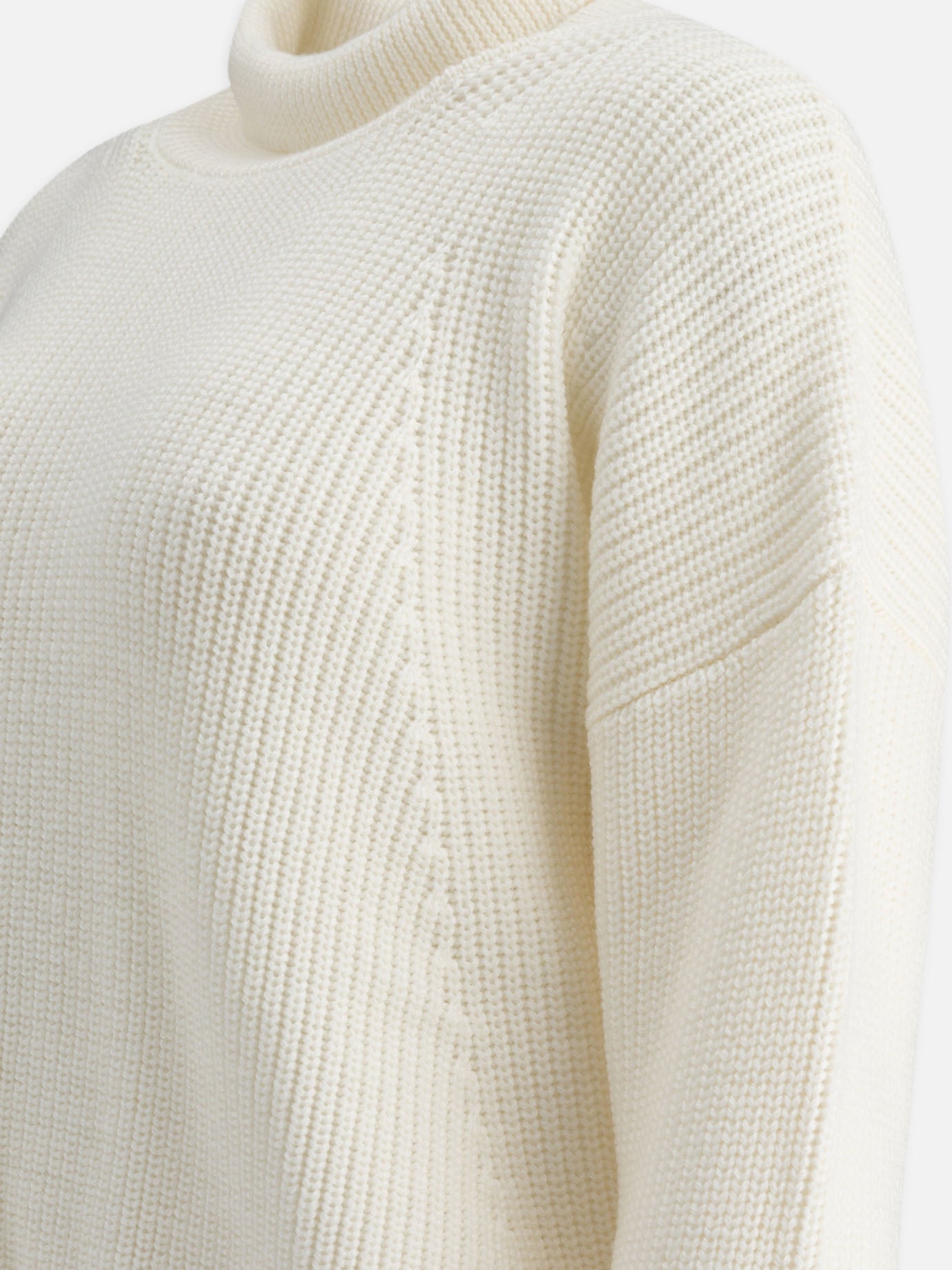 Maglioni girocollo Textured knit  Bianco - Rakkì Donna | PDP | VIETTI Online Store | Zoom-Modal_4
