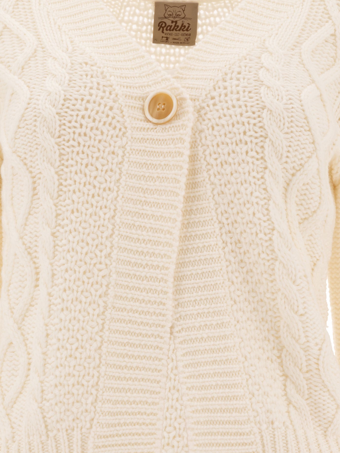 Cardigans Textured knit  White - Rakkì Women | PDP | VIETTI Online Store | Zoom-Modal_3
