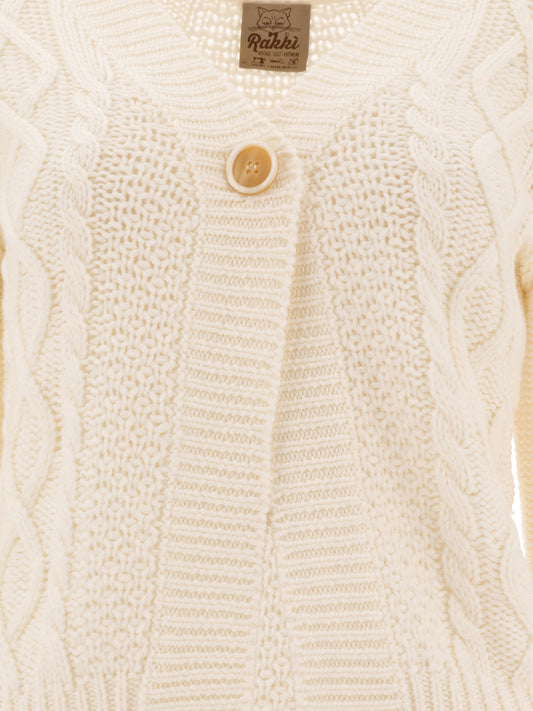 Rakkì "Souffle" Cardigan White

