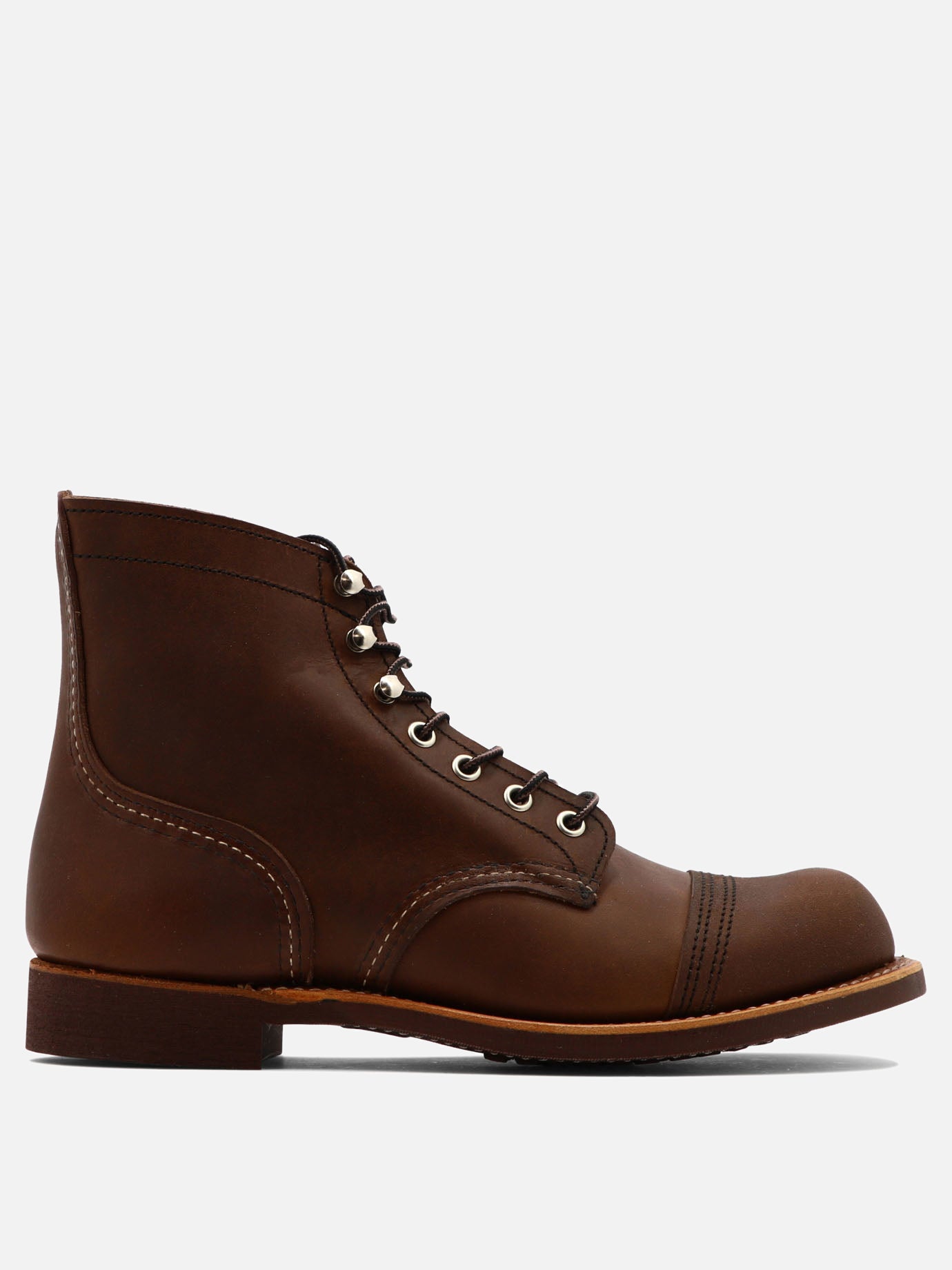 Red Wing Shoes "Iron Ranger" ankle boots Brown