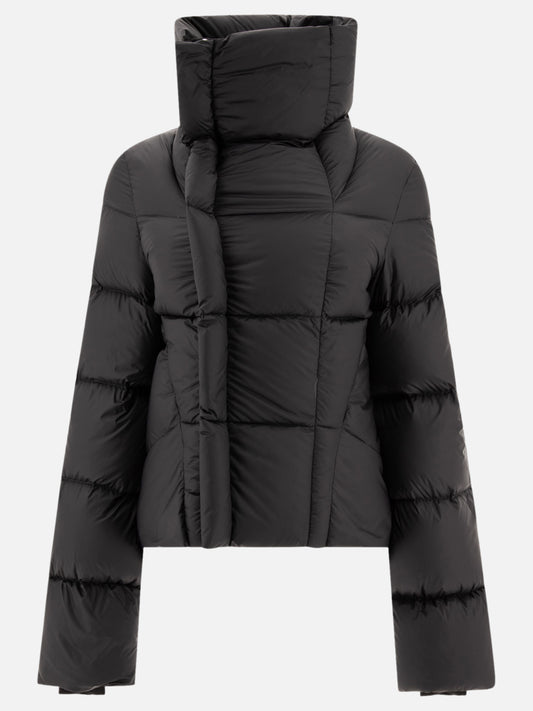 Piumini corti Solid colour  Nero - Rick Owens Donna | PLP | VIETTI Online Store 
