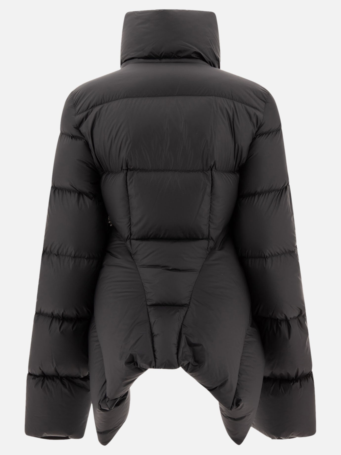 Piumini corti Solid colour  Nero - Rick Owens Donna | PDP | VIETTI Online Store | thumbnail_2